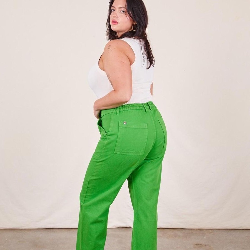 Big Bud Press Kelly Green Work Pants Size Lp Gem